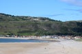 View to West Shore Beach, Lllandudno, Wales Royalty Free Stock Photo