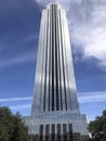view to Williams tower in Houston, Texas, USA