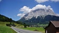 View to the Zugspitze in germany