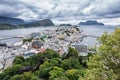 View to Ãâ¦lesund Royalty Free Stock Photo