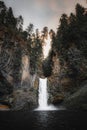 View of Toketee Falls in Oregon, USA Royalty Free Stock Photo
