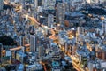 View of Tokyo city from Mori Tower, Roppongi Hills, Tokyo, Japan Royalty Free Stock Photo