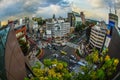 The view from the Tokyu Plaza Omotesando Harajuku rooftop