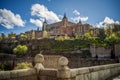 View of Toledo, Castila la Mancha, Spain, world heritage city with the Alcazar