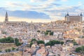 View of Toledo near Madrid Royalty Free Stock Photo