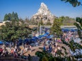 View of Tomorrowland at the Disneyland Park