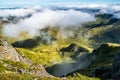 View from the top of Ben Lui, one of the Scottish munros.