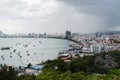 View from top of The building cityscape, seascape and skyscrape