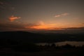 View from top of Cadillac Mountain, Bar Harbor, Maine,USA Royalty Free Stock Photo