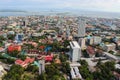 A view from the top of Cebu City, Philippines