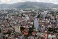 Aerial view of George Town from The Top Komtar in Penang, Malaysia. Royalty Free Stock Photo