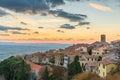 View from the top of Cortona