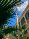 View on top from the courtyard of the Museam of Havana Royalty Free Stock Photo