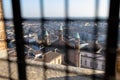 View from the top of Cremona Cathedral and the City in the background, Lombardy - Italy Royalty Free Stock Photo