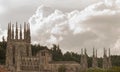 View Cathedral of Burgos Royalty Free Stock Photo