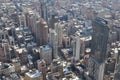 View from top of Empire State Building in New York City, USA Royalty Free Stock Photo