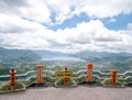 View From Top of the Hill Facing the Lake, Lut Tawar Lake Takengon, Aceh, Indonesia Royalty Free Stock Photo