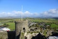 View from historic stone castle