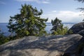 Scenery from the top of Koli national park in Finland, Europe Royalty Free Stock Photo