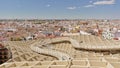 View on top of the Metropol Parasol, Seville, Spain Royalty Free Stock Photo