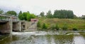 View from the top of the mini hydro station in the village