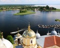 Nilova pustyn monastery, Seliger lake, Russia Royalty Free Stock Photo