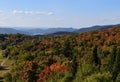 Laurentides Autumn landscape Royalty Free Stock Photo