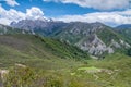 View among the top of mountain