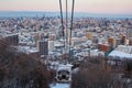 View from top of Mt. Moiwa in Sapporo city