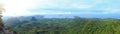 View from the top of Ngon Nak Mountain Royalty Free Stock Photo