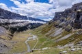 View from the top in Ordesa Valley, Aragon, Spain