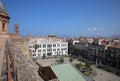 View from the top of Palermo Cathedral. Sicily. Italy Royalty Free Stock Photo