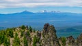 A view from the top of the peak