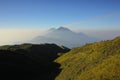 Beauty Sunrise, Mountains and Clear Blue Sky