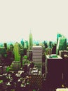 Top of the rock - skyline in New York