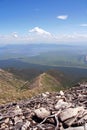 View from the top, siberia, russia Royalty Free Stock Photo