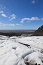 View from the top of Skaftafell Glacier in Iceland