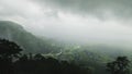 The view from the top of Sudhagad Fort Royalty Free Stock Photo