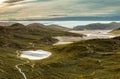 View from a top of Sugarloaf Mountain, Kangerlussuaq, Greenland