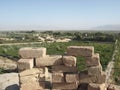 View from top of Takht-e Rostam in Balkh, Afghanistan.