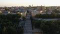 View from top to the center of Odesa.
