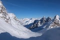 View from the top of the Valluga mountain