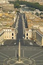 View from the top of the Vatican