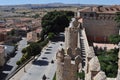 View from the top of the walls of Avila, Spain Royalty Free Stock Photo