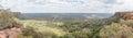 View from the top of the Waterberg Plateau near Otjiwarongo Royalty Free Stock Photo