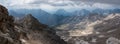 View from the top of the Zugspitze Royalty Free Stock Photo