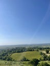 View from the Tor Royalty Free Stock Photo