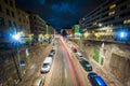 View of Torkel Knutssonsgatan at night, in SÃÂ¶dermalm, Stockholm