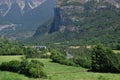 View of torla, huesca spain Royalty Free Stock Photo