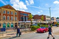 Street view of Torquay town United Kingdom
